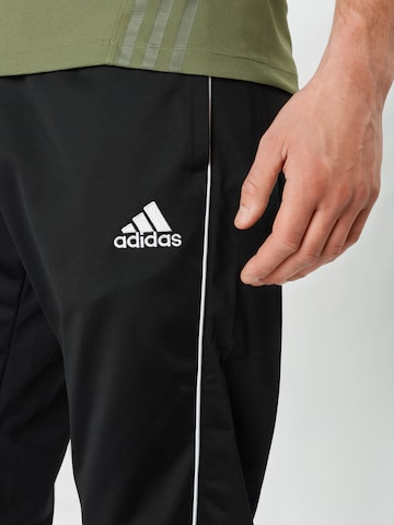 Coupe slim Pantalon de sport 'Core 18' ADIDAS PERFORMANCE en noir