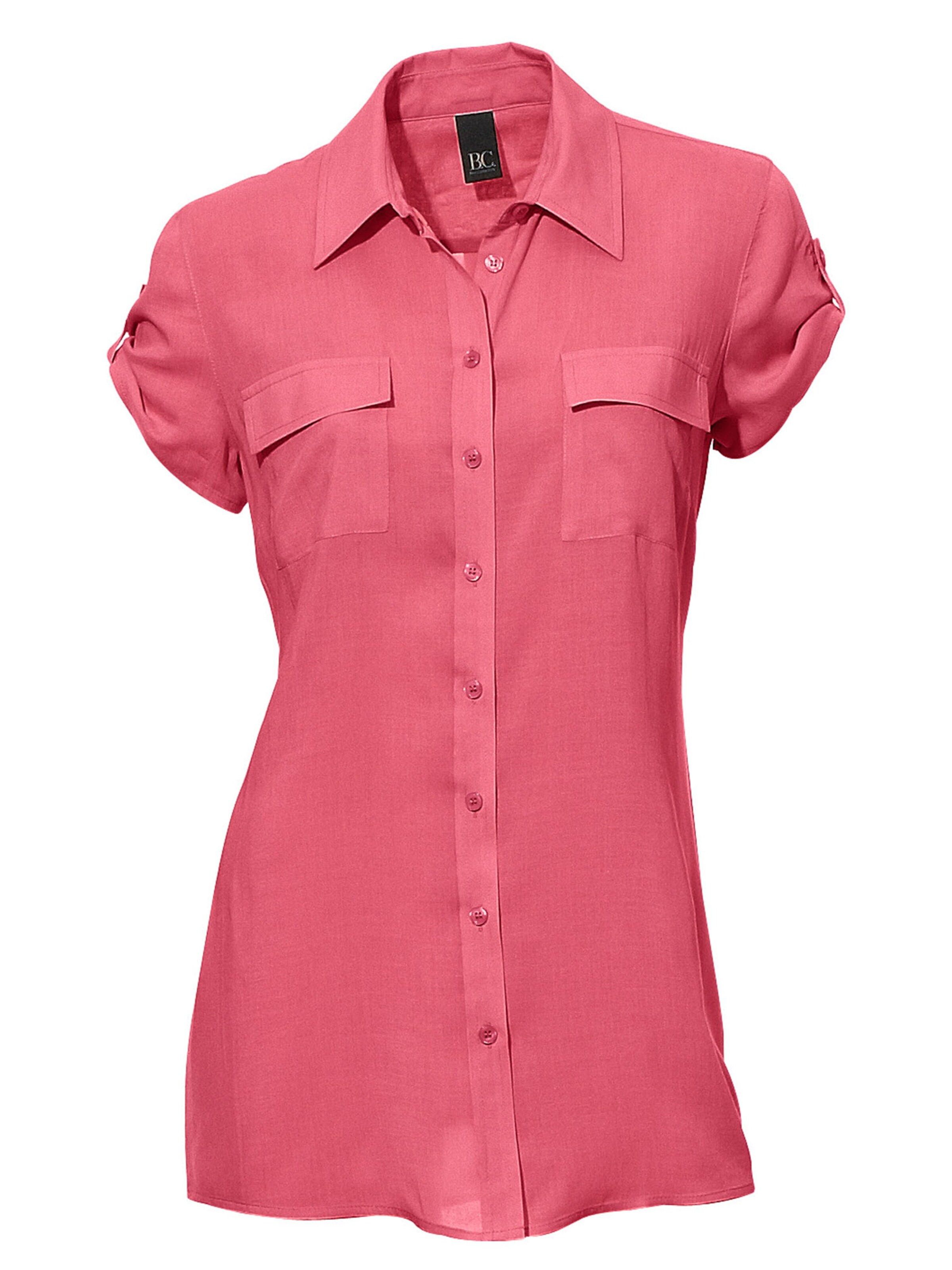 Camicia da donna di heine in rosa: frontale