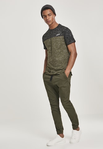 SOUTHPOLE - Tapered Pantalón en verde