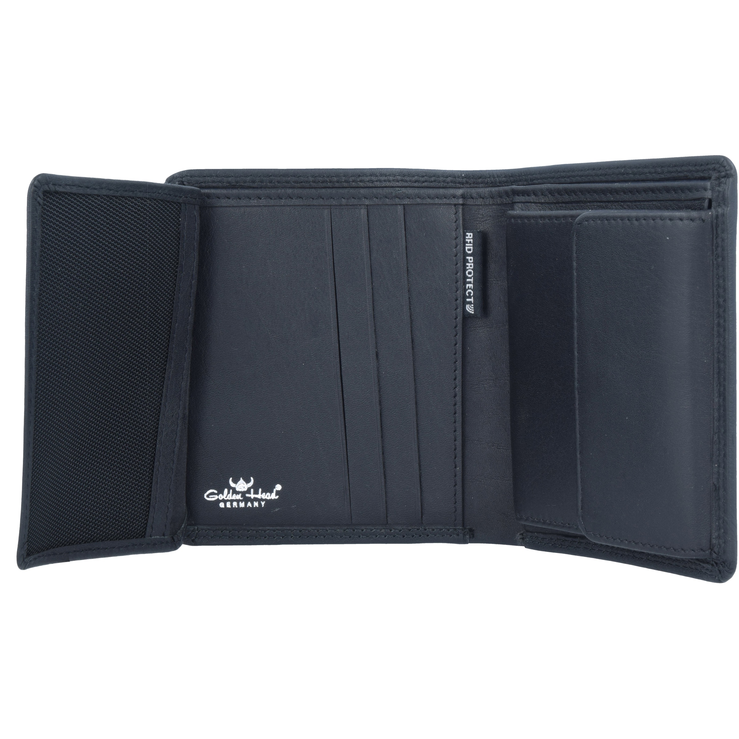 Portamonete 'Protect' di GOLDEN HEAD in nero
