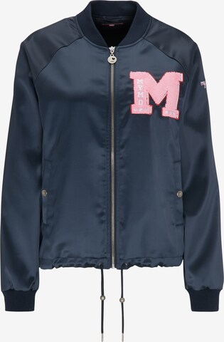 MYMO Between-Season Jacket in Blue: front