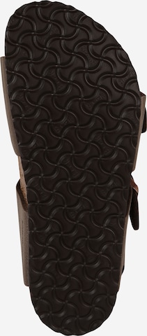 BIRKENSTOCK Sandals & Slippers 'New York' in Brown: bottom