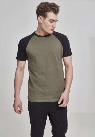 Urban Classics T-Shirt in Grün: Vorderseite