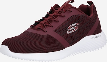 SKECHERS Platform trainers 'Bounder' in Red: front