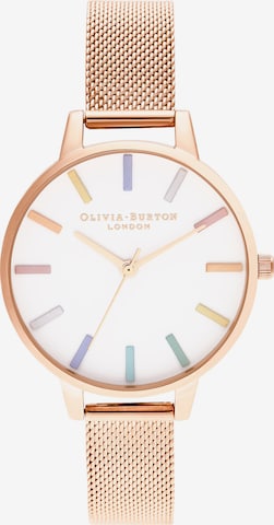 Olivia Burton Uhr in Gold: predná strana