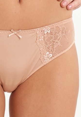 LingaDore - Cueca 'DAILY LACE' em bege