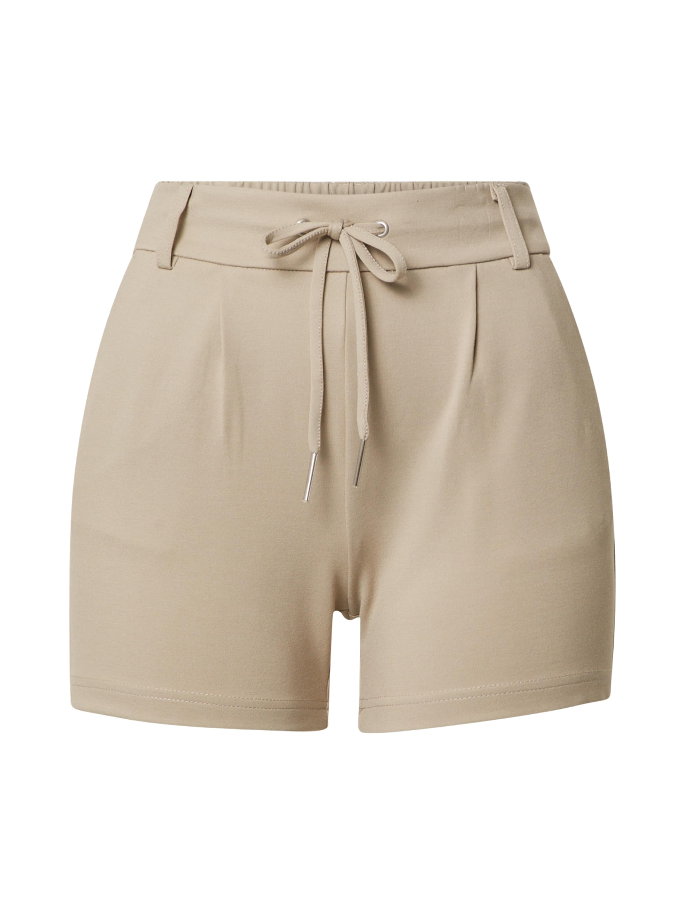 ONLY Regular Pleat-front trousers in Beige: front