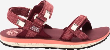 JACK WOLFSKIN Sandal 'Outfresh Deluxe' i röd