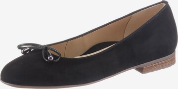 ARA Ballet Flats 'Sardinia' in Black: front