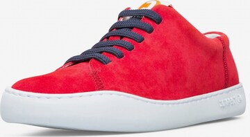 Sneaker bassa 'Peu Touring' di CAMPER in rosso: frontale