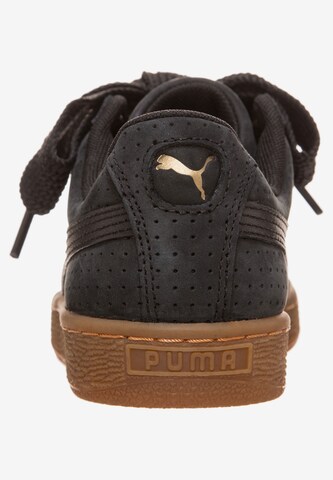 PUMA Sneaker 'Basket Heart' in Schwarz