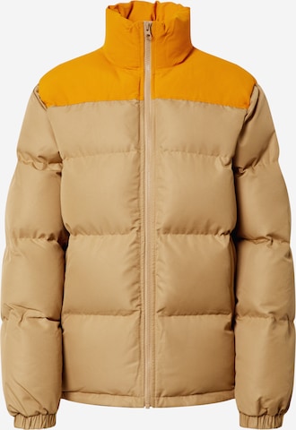 CONVERSE Winter jacket in Brown: front