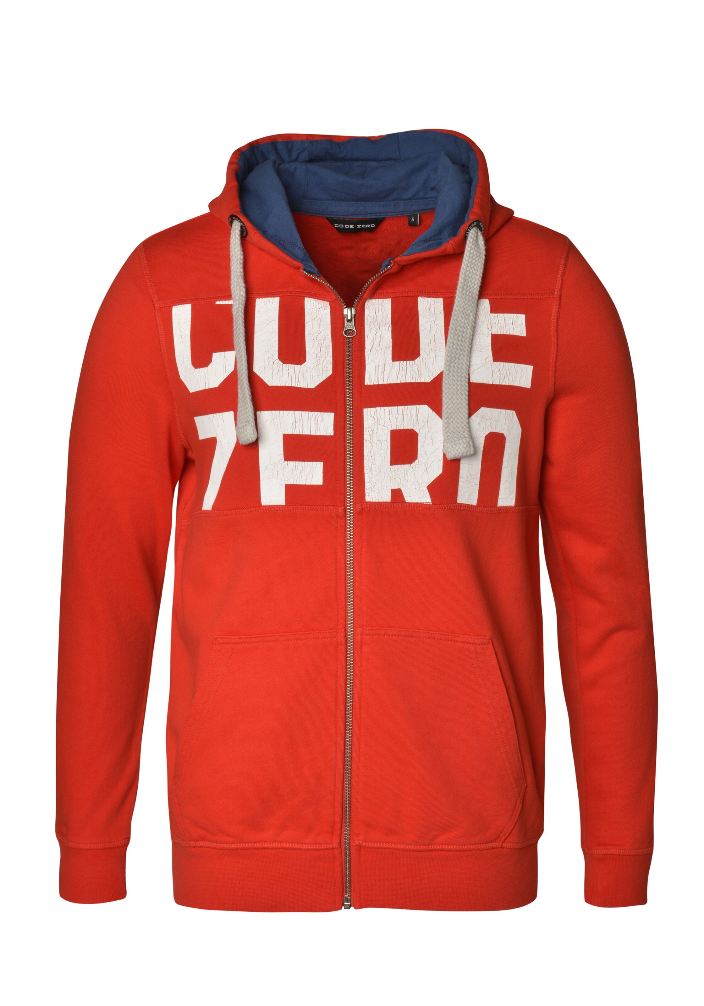 CODE-ZERO - Sweatvest 'Cut & Sewn' in de kleur Donkerblauw