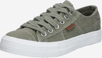 Baskets basses Dockers by Gerli en vert : devant