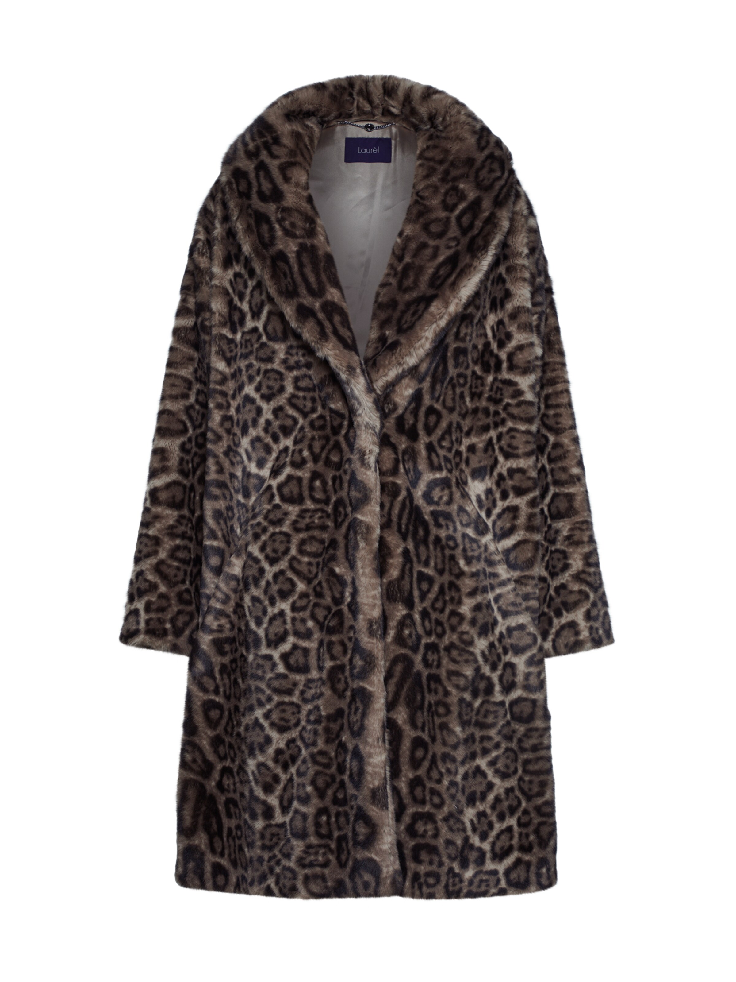 LAUREL - Tussenmantel '92031' in de kleur Donkerbeige