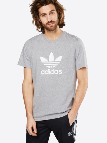 ADIDAS ORIGINALS T-Shirt in Grau: Vorderseite