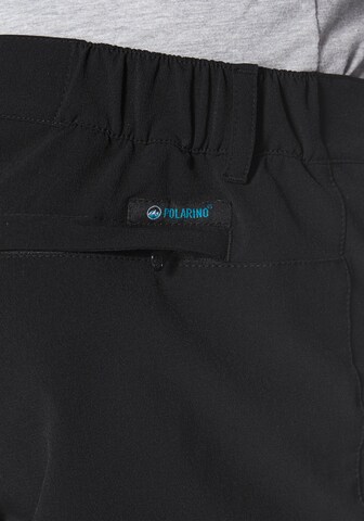 POLARINO Regular Outdoor Pants in Black