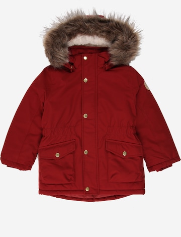 Veste d’hiver 'Mibis' NAME IT en rouge : devant