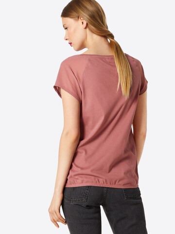 T-shirt QS en rose : derrière