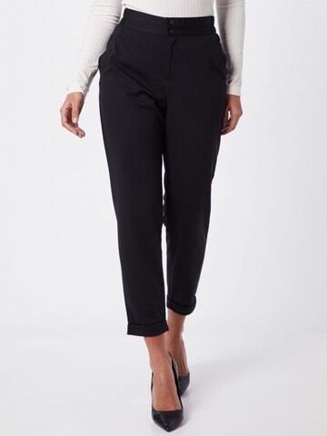 Coupe slim Pantalon chino 'NANNI' Freequent en noir : devant