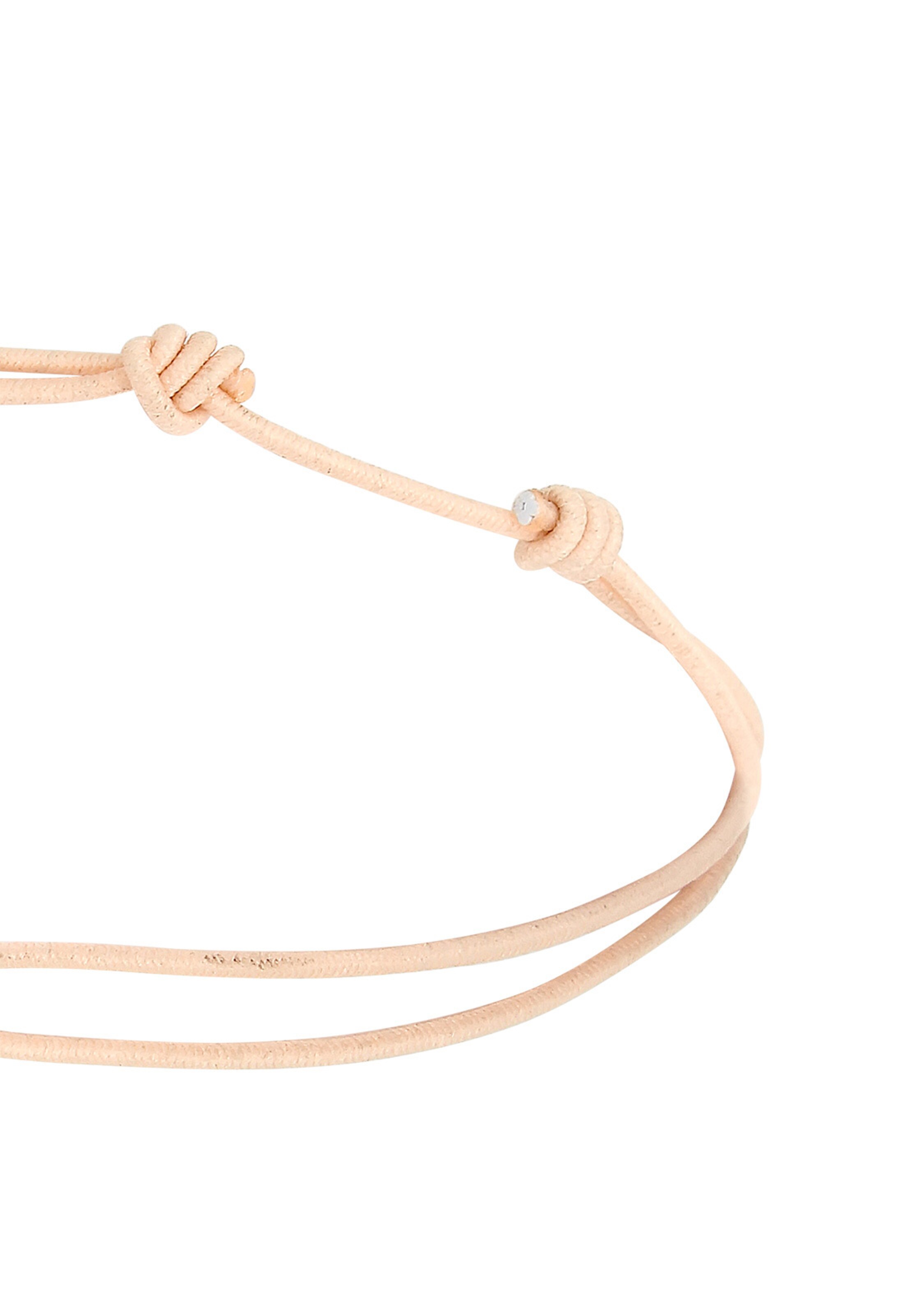 ELLI Armband 'Kleeblatt' in Roze