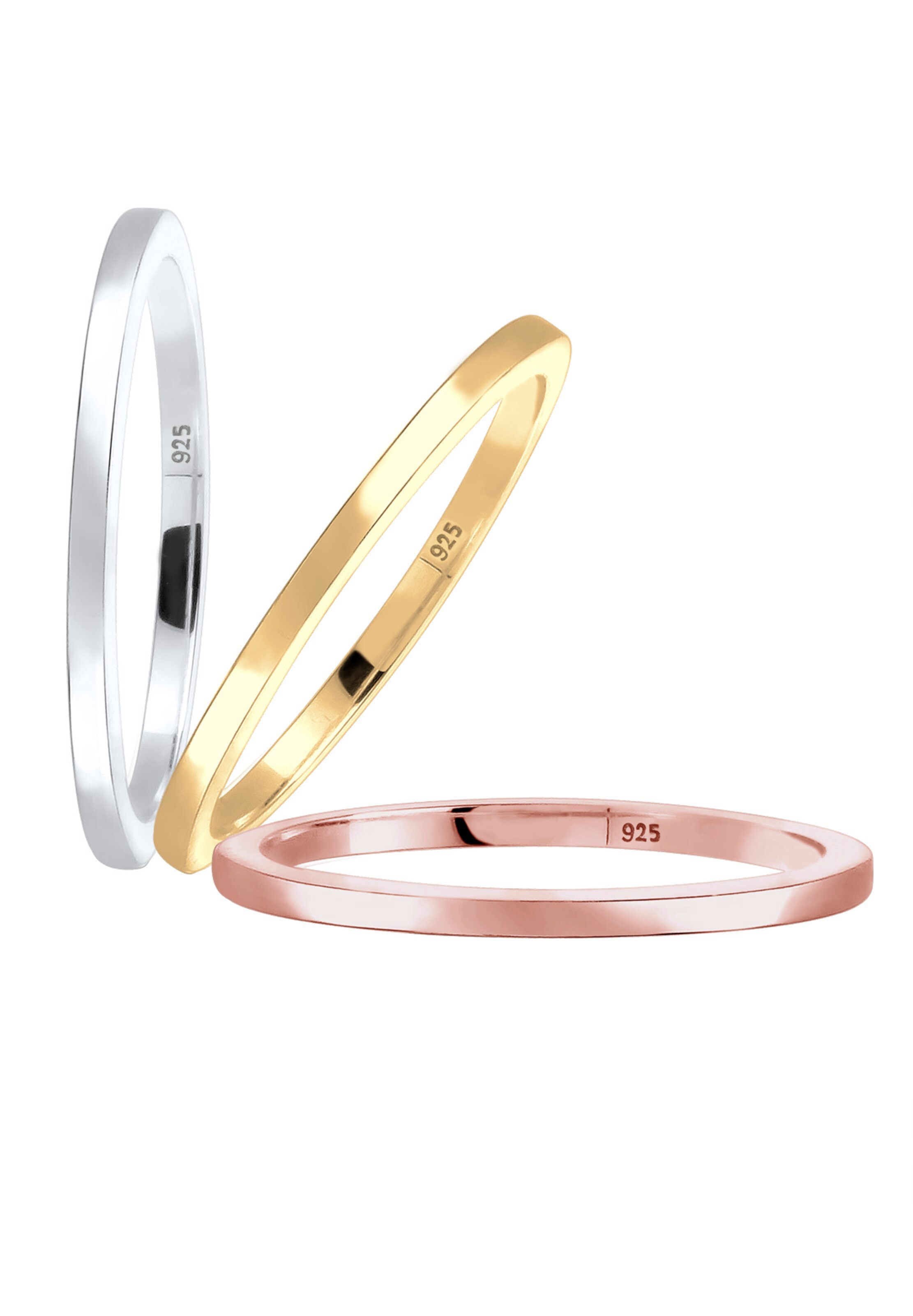 ELLI Ring in Goud: voorkant