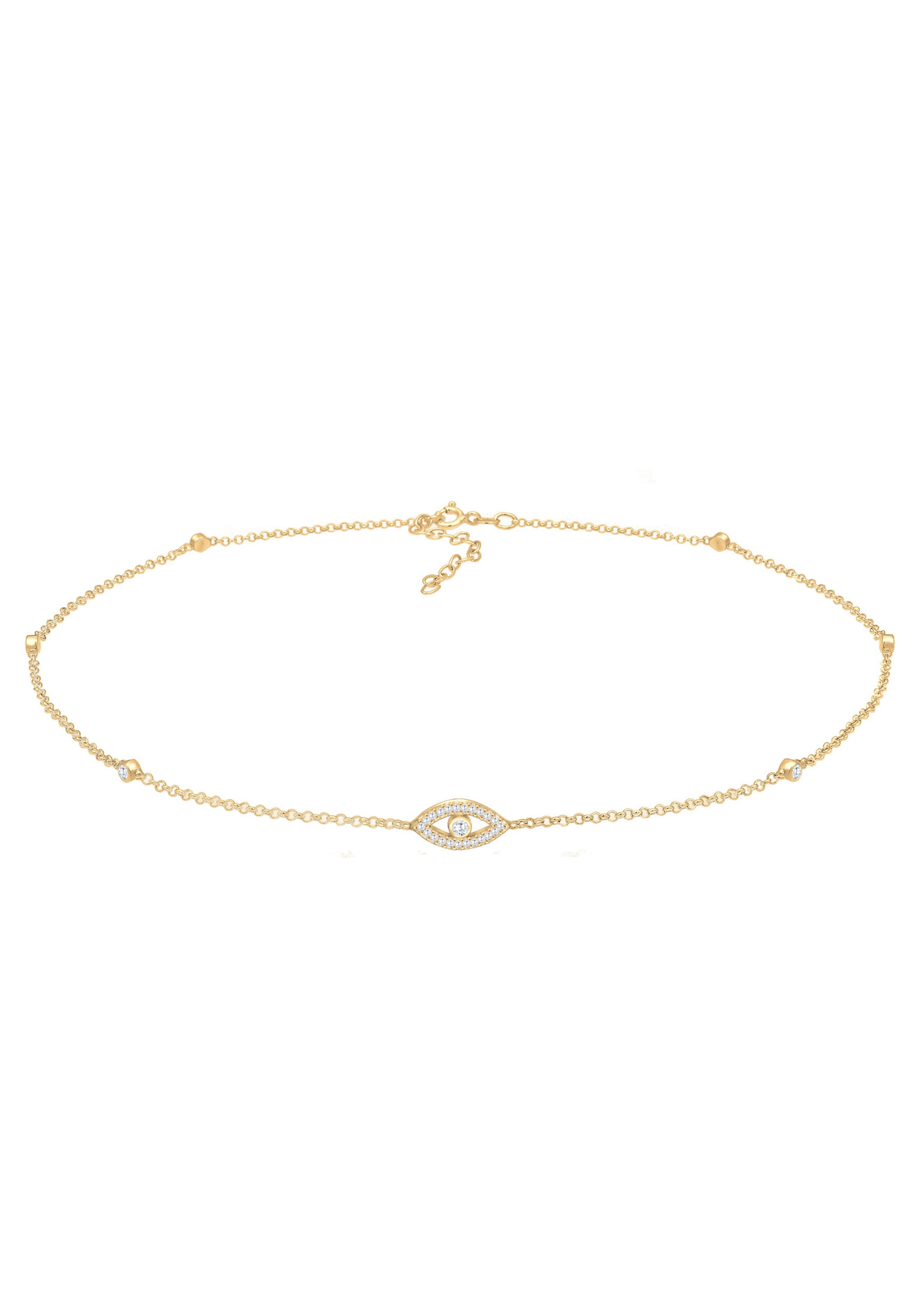 Chaîne 'Evil Eye' ELLI en or