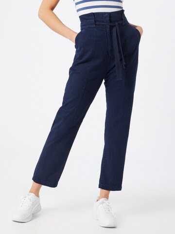 G-STAR Regular Hose 'Paperbag' in Blau: Vorderseite