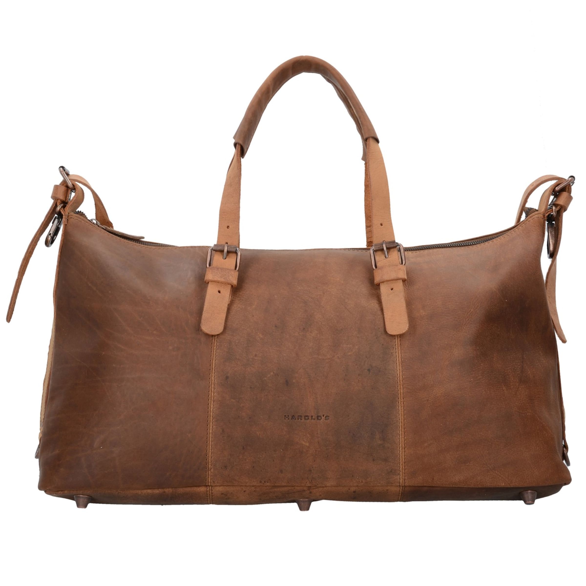 Harold's Travel bag 'Antik' in Brown: front
