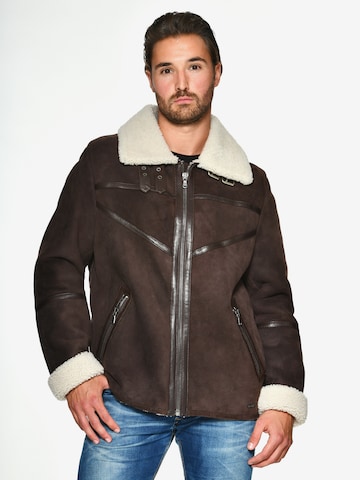 Maze Between-Season Jacket 'Adizaro' in Brown: front