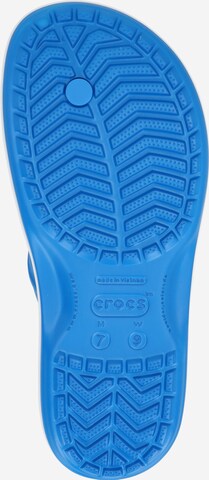 Tongs Crocs en bleu