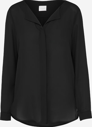 VILA - Blusa en negro: frente
