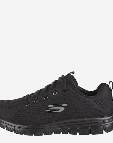 Sneaker low 'Graceful Get Connected' de la SKECHERS pe negru