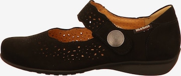 MEPHISTO Ballet Flats with Strap in Brown: front