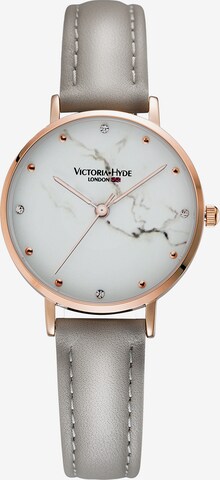 Orologio analogico di Victoria Hyde in grigio: frontale