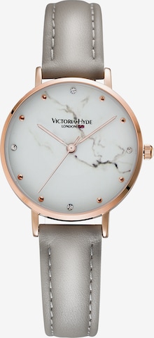 Victoria Hyde Analoog horloge in Grijs: voorkant