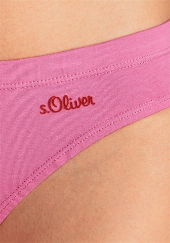 Slip di s.Oliver in rosa