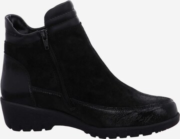 WALDLÄUFER Stiefelette in Schwarz