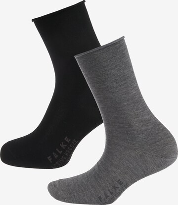 FALKE Socken 'Breeze' in Grau: predná strana