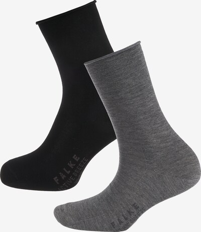 FALKE Ponožky 'Breeze' - sivá melírovaná / čierna, Produkt