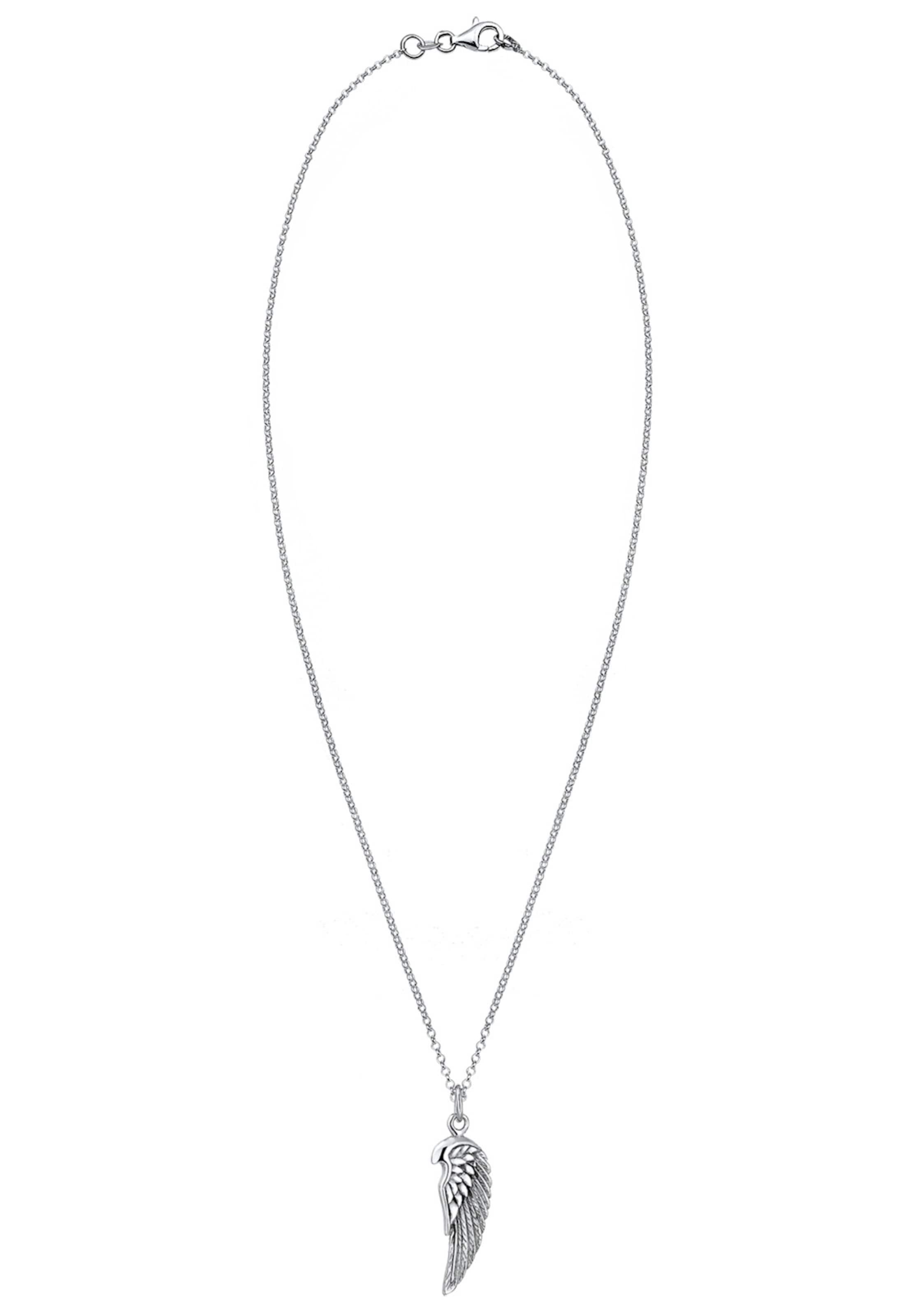 KUZZOI Retiazka 'Flügel' - Strieborná