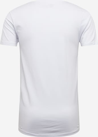 Petrol Industries - Ajuste regular Camiseta en blanco