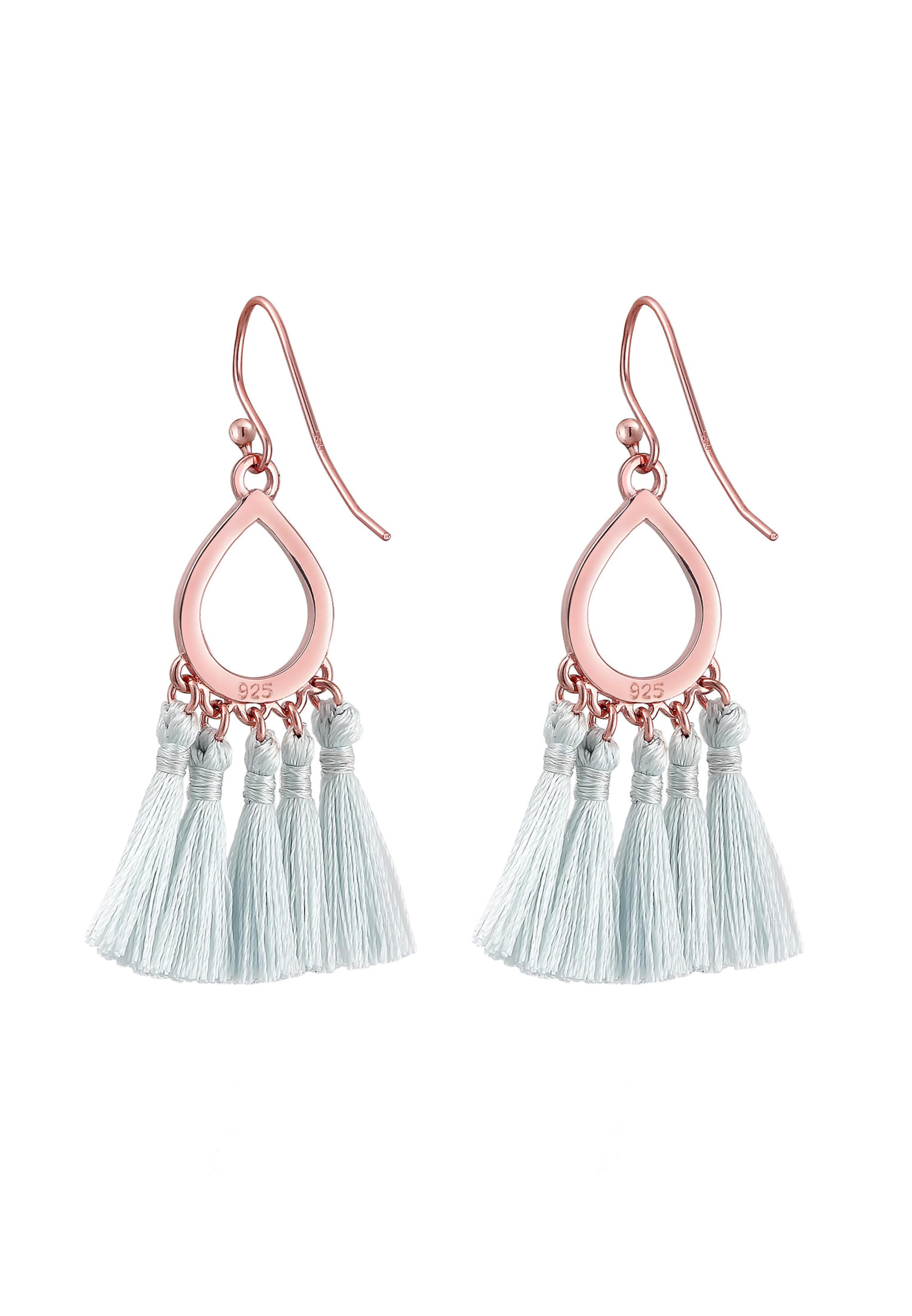 ELLI Серьги 'Boho' в Серый