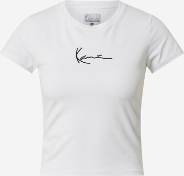 Karl Kani Shirt 'Signature' in White: front