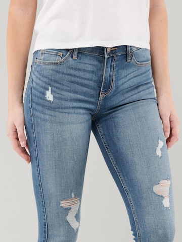 Skinny Jeans de la HOLLISTER pe albastru