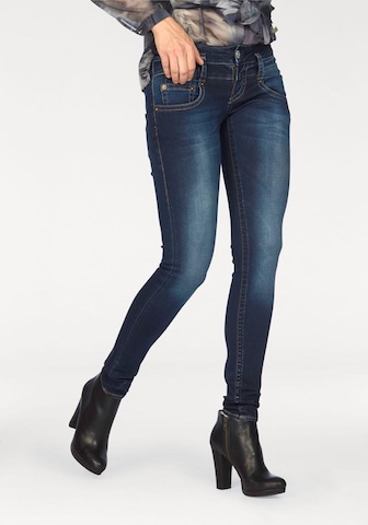 Herrlicher Skinny Jeans 'Pitch' in Blue: front