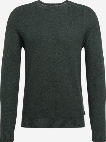 ESPRIT Pullover 'Honeycomb' i grøn: forside