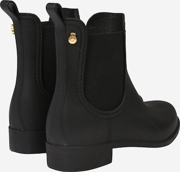 LEMON JELLY Rubber boot 'Splash' in Black