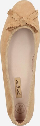 Paul Green Ballet Flats in Beige