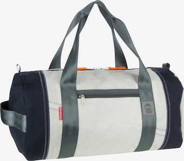 360 Grad Travel Bag 'Pirat' in Grey: front